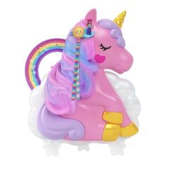 POLLY POCKET - Juguete Muñeca Unicornio Y Arcoiris