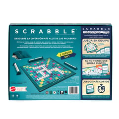 HASBRO - Scrabble 2 En 1 Colaborativo