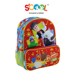 SCOOL - Mochila Mediana 3d Ranger Granja De Zenon