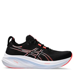 ASICS - Zapatillas Deportivas Hombre Gel-nimbus 26 Black/ Red Multicolor