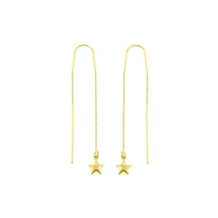 BALIQ - Aretes Goldensilver Estrella