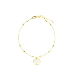 BALIQ - Pulsera Goldensilver Árbol D La Vid