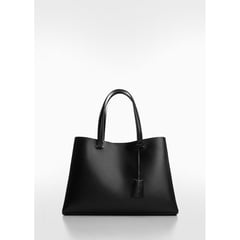 MANGO - Bolso Shopper Doble Compartimento