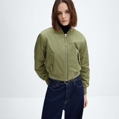 MANGO - Casaca Bomber Mujer