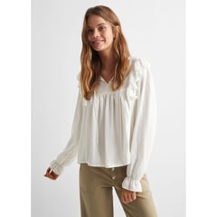 MANGO TEEN - Camisa Mujer