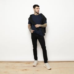 DENIMLAB - Polo Manga Corta Hombre