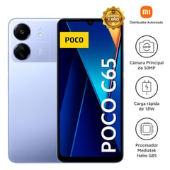 XIAOMI - Celular POCO C65 8GB RAM 256GB.