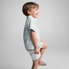 MANGO KIDS - Camisa Bebé Niño Algodón