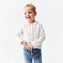 MANGO KIDS - Blusa Bebé Niña Algodón