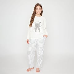 KAYSER - Pijama Niña Manga Larga Polar