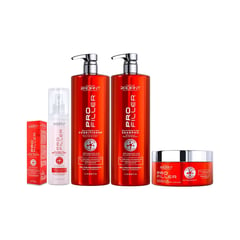 RADIANT - Set de Tratamiento Para Cabello Dañado Pro Filler 1 Litro Professional