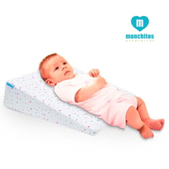 MONCHITOS - Almohada Bebe Antireflujo Xtraconfort