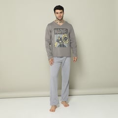 BEARCLIFF - Pijama 100% Algodón Hombre