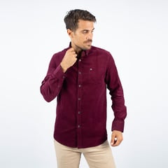 PIERRE CARDIN - Camisa 100% Algodón Hombre