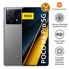 XIAOMI - Celular Poco X6 Pro 5g 8+256 Gb Gris