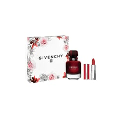 GIVENCHY - Set L'interdit Eau De Parfum 50 Ml + Mini Labial Le Rouge Deep Velvet N37.