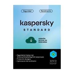 KASPERSKY - Antivirus Standard 1 Dispositivo 1 Año