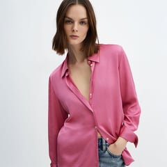 MANGO - Blusa Casual Mujer