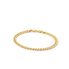 BALIQ - Pulsera Grumetta Panzer Oro 18k