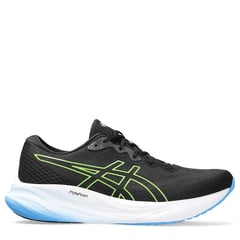 ASICS - Zapatillas Deportivas Hombre Gel-Pulse 15 Black/Lime Multicolor