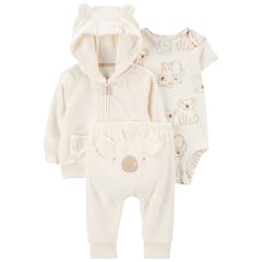 CARTER'S - Conjunto 3 Piezas Bebé Niño Niña Algodón Carters