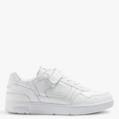 LACOSTE - Zapatillas Urbanas Hombre T-clip Velcro Blanco