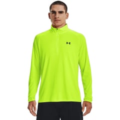 UNDER ARMOUR - Polo Tech 2.0 Zip-grn Verde