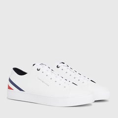 TOMMY HILFIGER - Zapatillas Urbanas Hombre Th Hi Vulc Core Low Lth Stripe