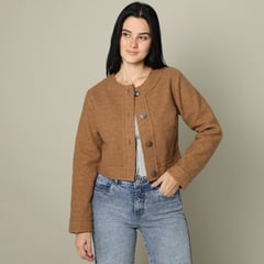 MOSSIMO - Casaca Crop Casual Mujer