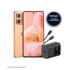 MOTOROLA - Celular EDGE 40 NEO 8GB+256GB 5G Naranja