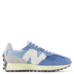 NEW BALANCE - Zapatillas Urbanas Mujer 327 Celeste