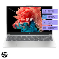 Laptop 15-fd0048la, Inte® Core I5 12va, 8gb Ram, 512gb Ssd, hd 15.6", plateado Natural, Windows 11 Home Single Language