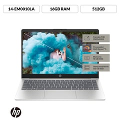 HP - Laptop 14-em0010la, Amd Ryzen 5, 16 Gb, 512 Gb Ssd,fhd 14", Windows 11 Home Single Language