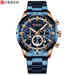 CURREN - Reloj Krec7603 De Acero Inoxidable Para Hombre