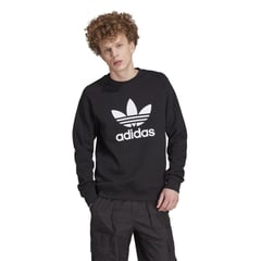 ADIDAS ORIGINALS - Polera Crew 100% Algodón Hombre