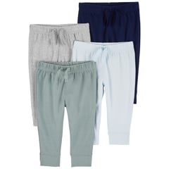 CARTER'S - Pantalón Pack X4 Bebé Niño Algodón Carters