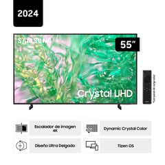 SAMSUNG - Televisor 55 Crystal Uhd Du8000 4k Tizen Os Smart Tv (2024)