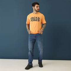 JACK&JONES - Polo Manga Corta 100% Algodón Hombre Jack & Jones