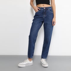 DENIMLAB - Jean Mom Desgaste