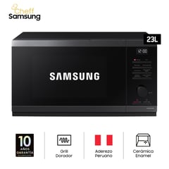 SAMSUNG - Microondas C/dorador 23 Lts - Negro