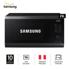SAMSUNG - Microondas Samsung C/dorador 23 Lts - Negro