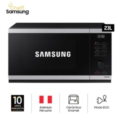 SAMSUNG - Microondas 23 Lts - Acero Inoxidable