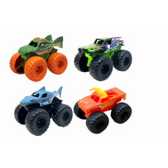 MONSTER JAM - Pack X5 Vehiculos Escala 1:72