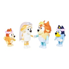 BLUEY - Pack X4 Figuras