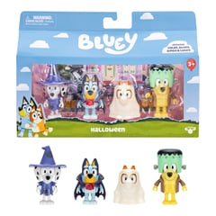 BLUEY - Juguete Pack X4 Figuras