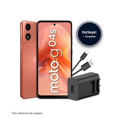 MOTOROLA - Celular G04S 4GB+128GB Naranja