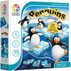 SMART GAMES - Juego De Mesa Pinguinos En El Hielo