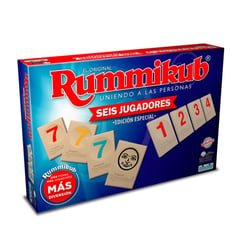 MAR LUDICO - Juego De Mesa Rummikub Xp 6 Jugadores