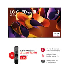 LG - Televisor 97 Oled Evo 4k Thinq Ai Oled97g4psa (2024)