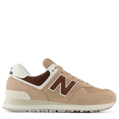 NEW BALANCE - Zapatillas Urbanas Mujer 574 Marrón